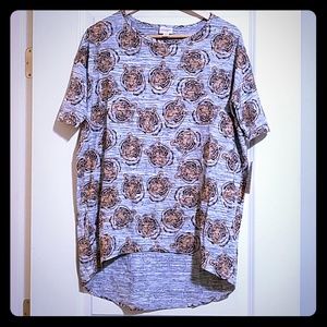 LuLaRoe Tiger Irma Tunic